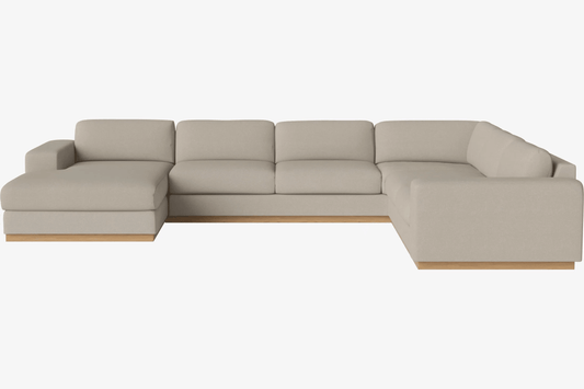 Hudoo 7 Seater - Chaise Lounge - Left