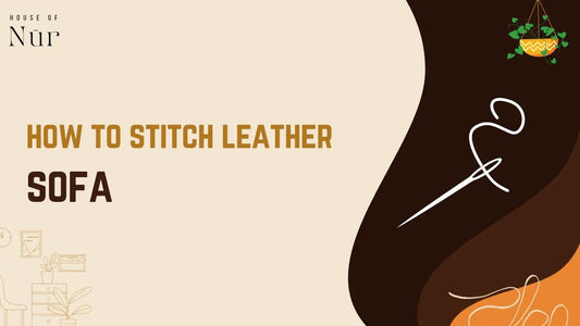 How To Stitch Leather Sofa