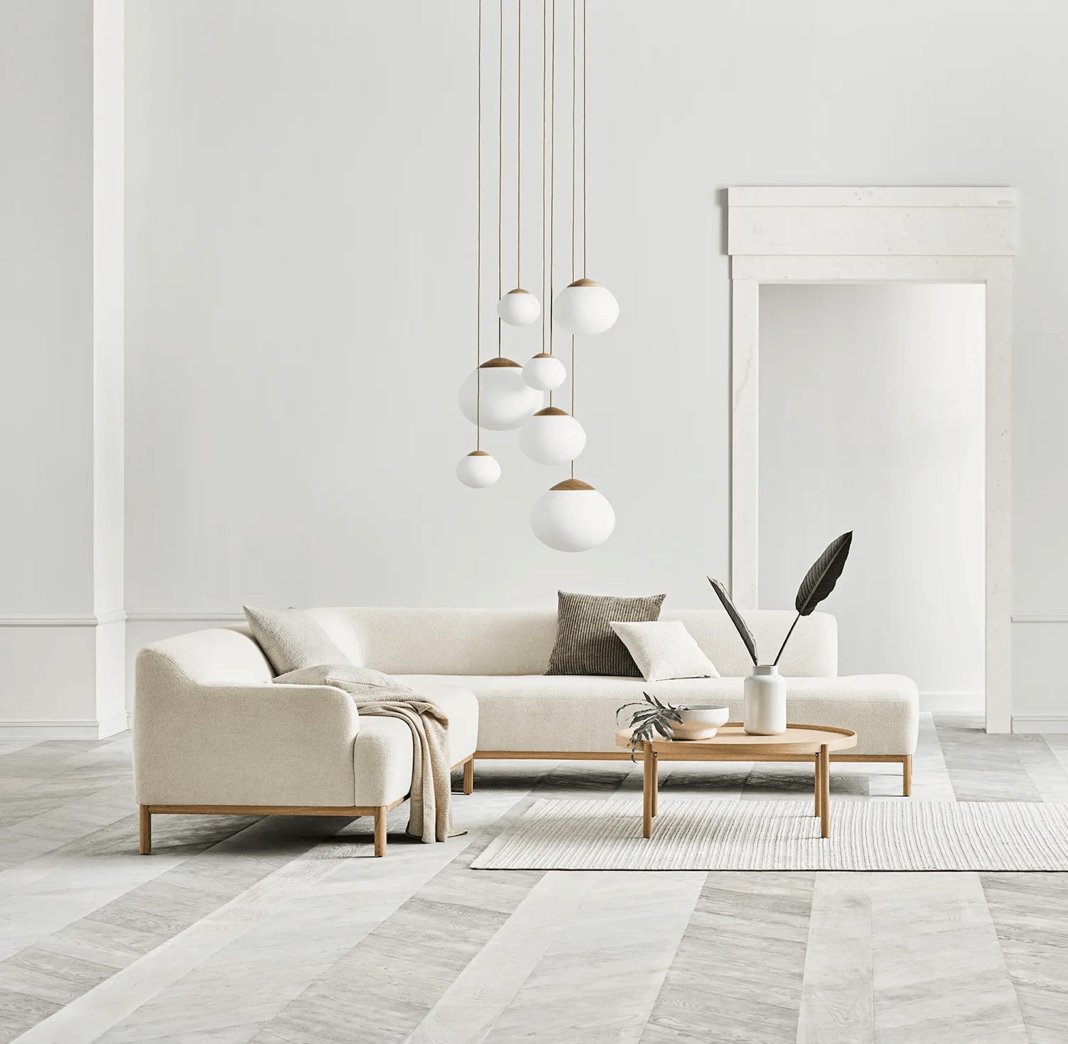 Premium Seven 7 Seater Sofa Salam Open End Left